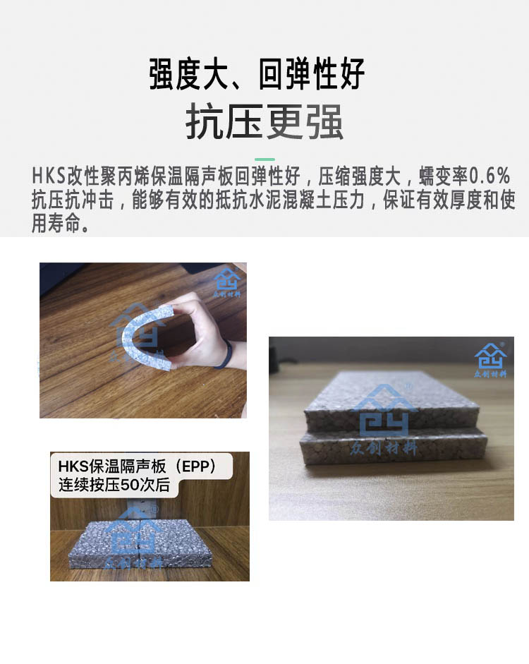 HKS改性(xìng)聚丙烯保溫隔聲闆6